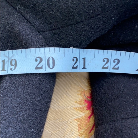 Chaps Waist Length Pea Coat - Picture 8 of 9